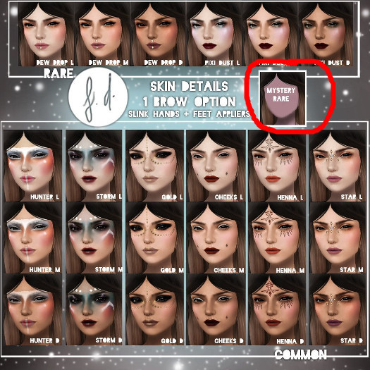 (fd) Stargazer Skin - Mystery RARE