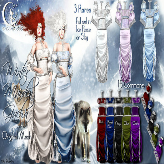 *LE* Winter Maiden Rose RARE