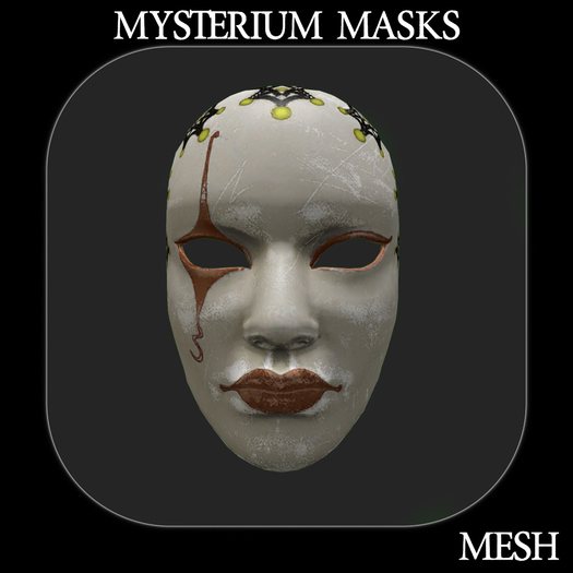 Mysterium's Masks F302 Touch of Coral