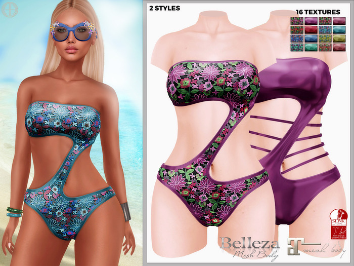 [hh] Kiwi Swimsuit FLORAL SUMMER KNITS PACK