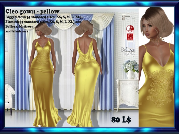 LS Cleo yellow Dress