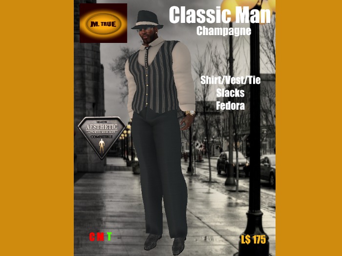M. True Classic Man (Champagne)