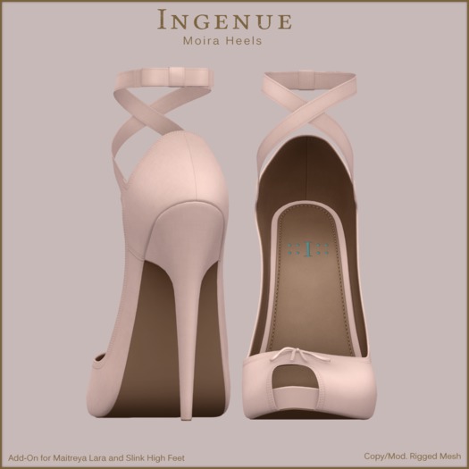 Ingenue :: Moira Heels :: Ivory