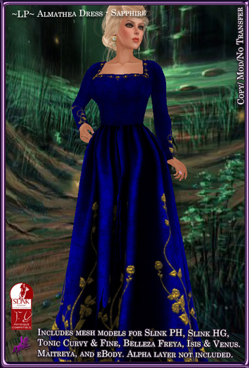 ~LP~ Almathea Dress [BOXED] Sapphire