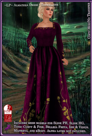 ~LP~ Almathea Dress [BOXED] tourmaline