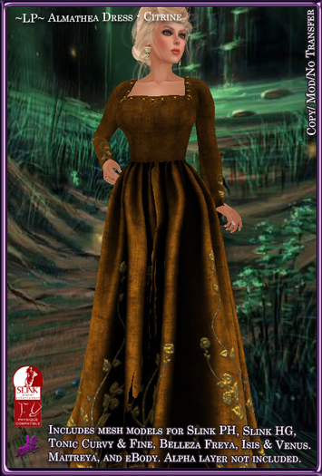~LP~ Almathea Dress [BOXED] Citrine