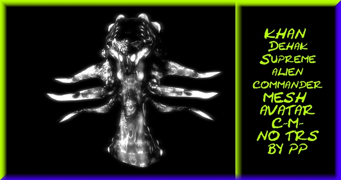 Supreme Master Khan dahak mesh avatar