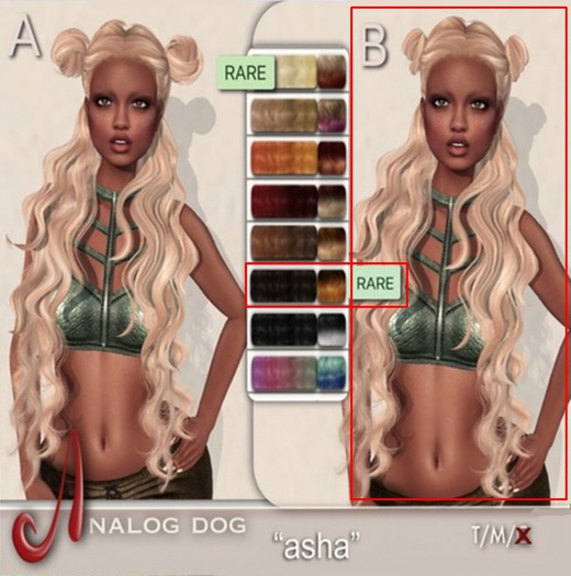 AD - asha B - dark browns RARE