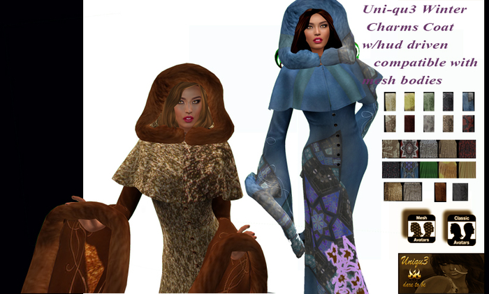  WInter charms coat hud driven