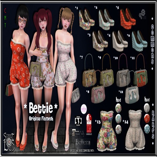 *SL* Bettie Purse Bag - Sweet Lies Box 8 COMMON