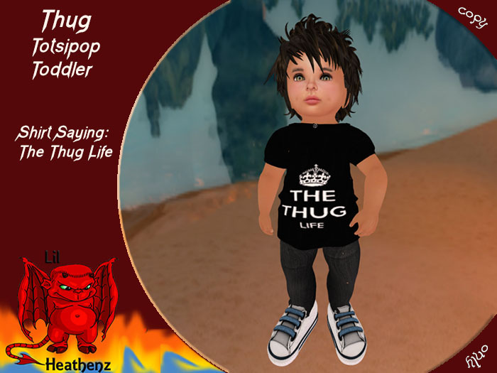 CafePress Thug Life, Gangster, Baby, G, Thug, Infant T Shirt Cute 100