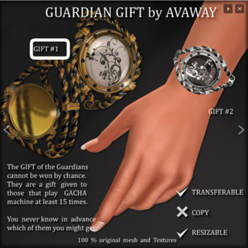 *AvaWay* PURSUIT of TIME_GUARDIAN GIFT_#1