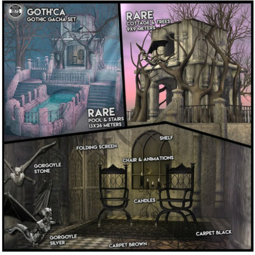 [Since1975]Goth'ca- Gorgoyle (Silver)