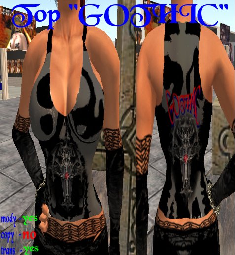 Top "Gothic" (Female)