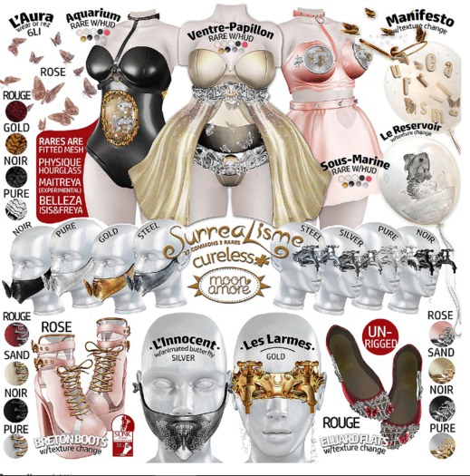 :moonamore+cureless: L'Innocent Mask /Silver