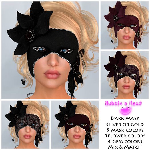 !!Bubblehead!! Dark Mask