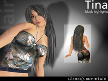 TINA Black With Highlights LONG FLEXI HAIR