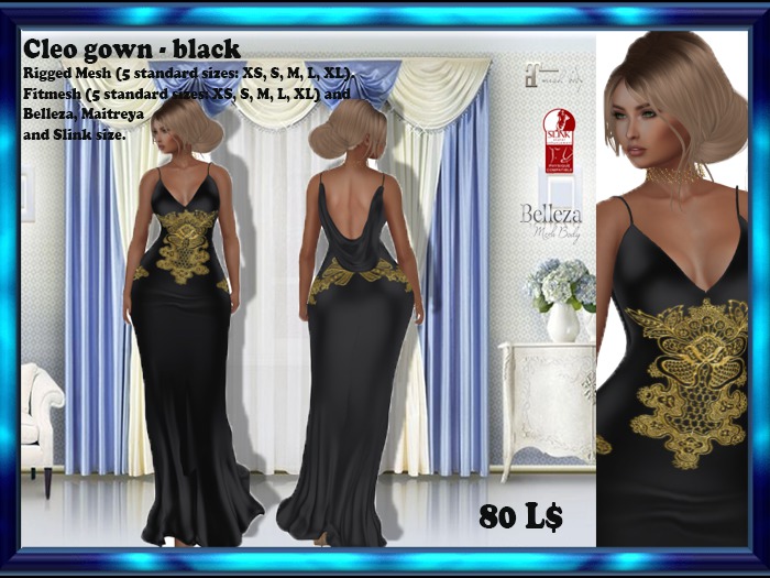 LS Cleo Black Dress