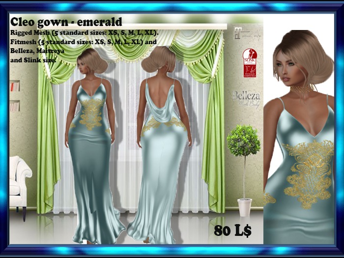 LS Cleo Emerald Dress