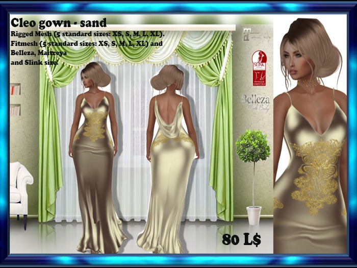LS Cleo Sand Dress