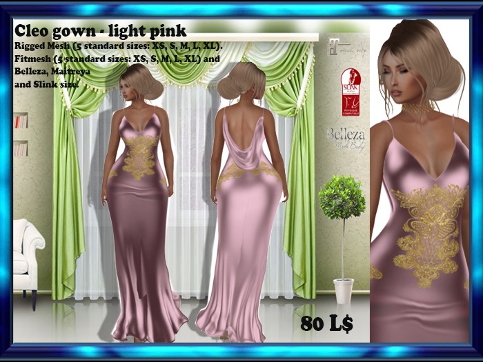 LS Cleo Light Pink Dress