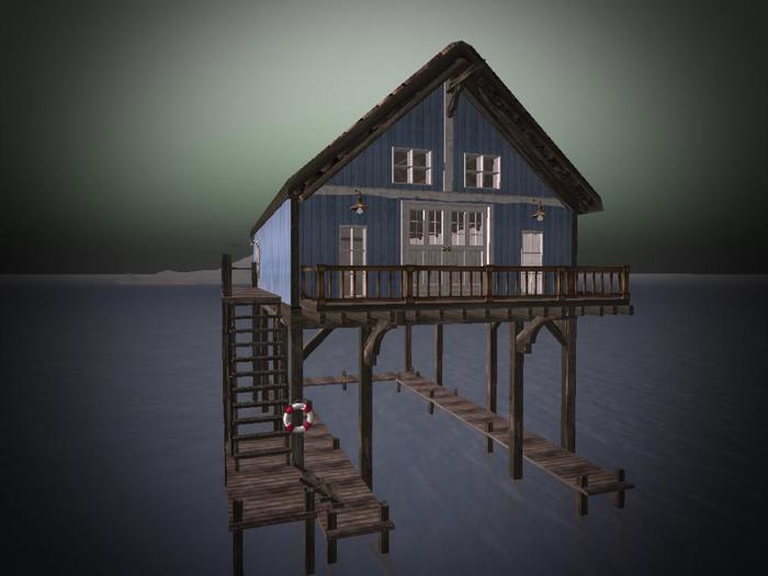 Boathouse (Blue) by Jazanna (boxed)