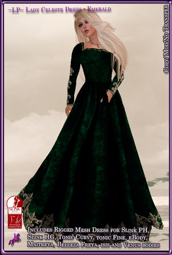 ~LP~ Lady Celeste Dress [BOXED] Emerald