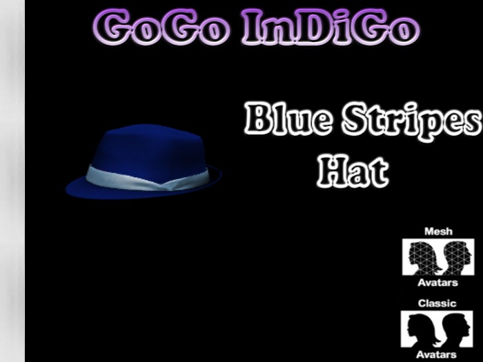 (GI) Blue Stripes Hat 