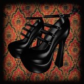 Fatal VIRUS Buckle strap shoes