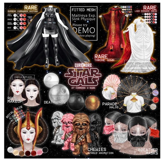 Curemore / Star Gals / Parade Halo - ROSE