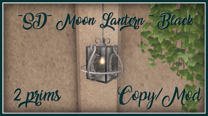 ~SD~ Moon Lantern ~  Black 