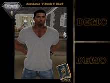 Demo V-Neck T Shirt