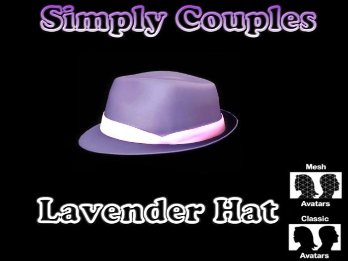 (GI) Lavender Hat Box