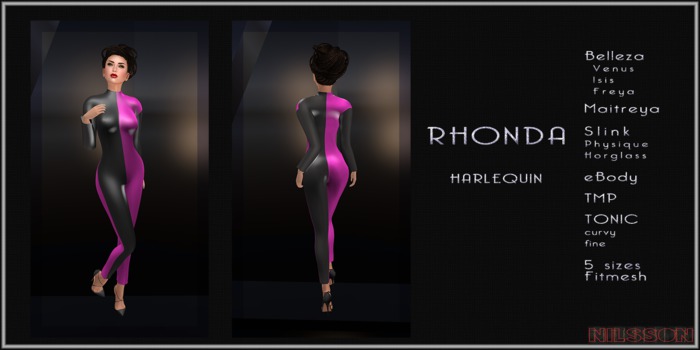 NIL - Rhonda harlequin pink - vendor