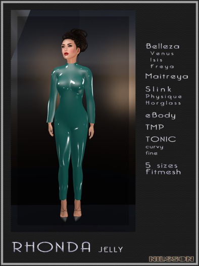 NIL - Rhonda Jelly Teal - vendor