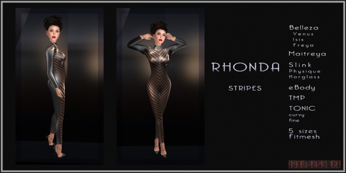 NIL - Rhonda stripes gold - vendor