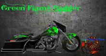 Green Flame bagger 