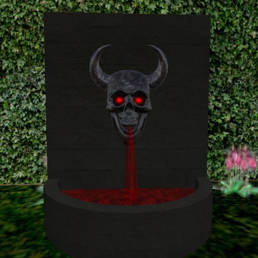 Skull Blood Fountain