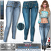 2017 l b s'wear dita denim jeans