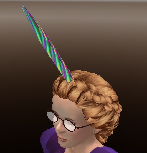 Elfabet's Rainbow Unicorn Horn