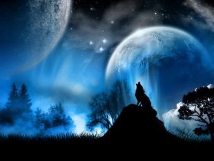 blues moon wolf