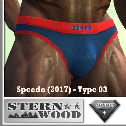 Niramyth Speedo Type 03 "AbFabBlueRed" box