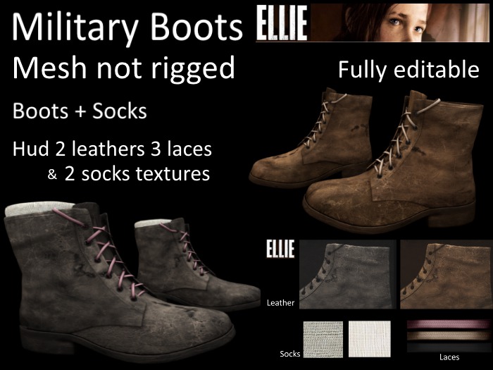 ELLIE Military Boots
