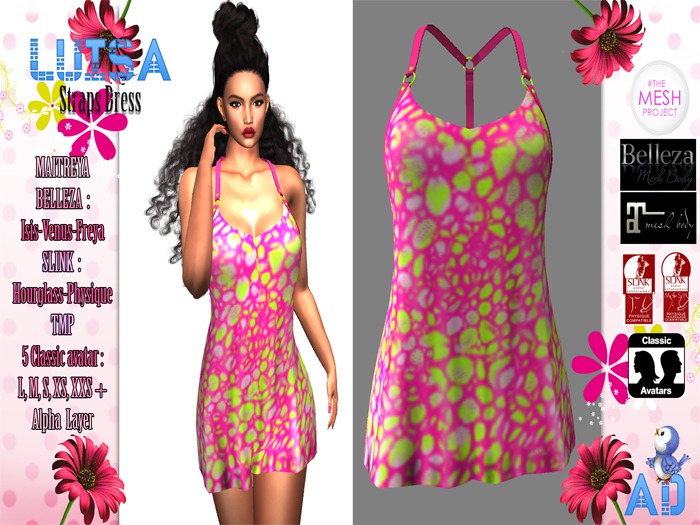 [AD] LUISA Straps Dress