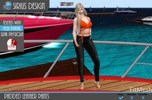 Sirius Design Padded Leather Pants Slink Physique Boxed