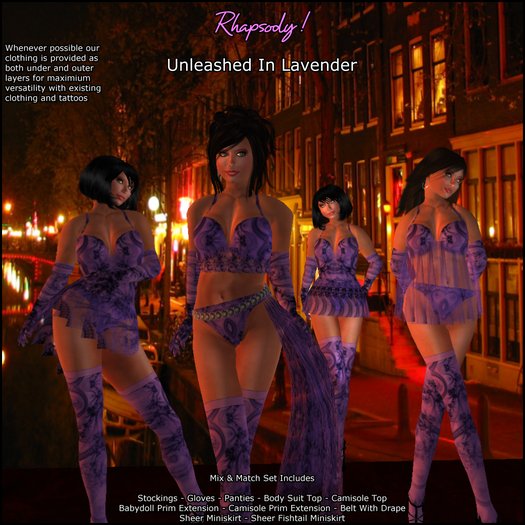 Rhapsody Unleashed In Lavender