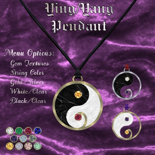 Ashira's Ying/Yang Pendant