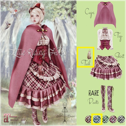 Belle Epoque { Little Riding Hood } Tail 2 (Box)