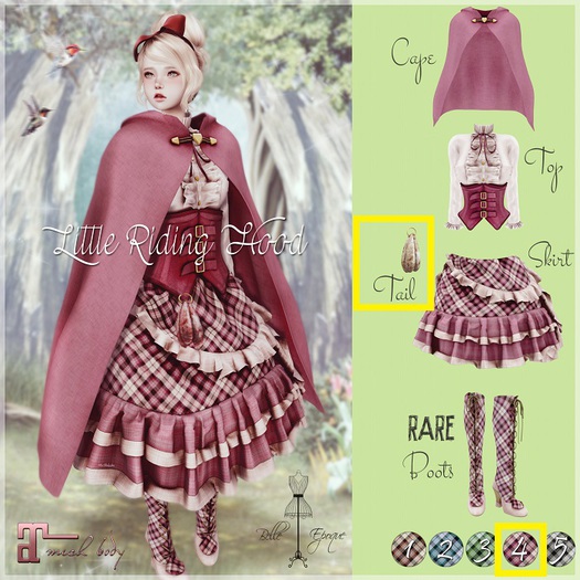 Belle Epoque { Little Riding Hood } Tail 4 (Box)