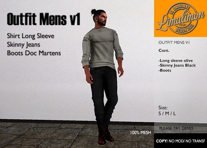 [LimaLimon] Outfit Mens V1